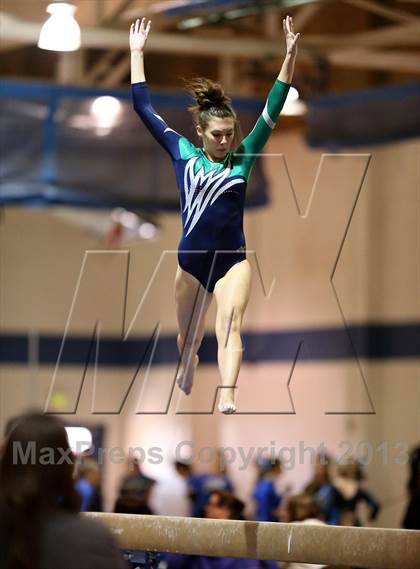 Thumbnail 2 in CHSAA 5A State Gymnastics Championships photogallery.