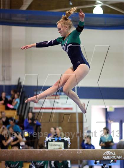 Thumbnail 1 in CHSAA 5A State Gymnastics Championships photogallery.