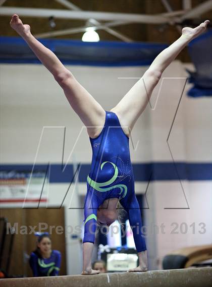 Thumbnail 2 in CHSAA 5A State Gymnastics Championships photogallery.