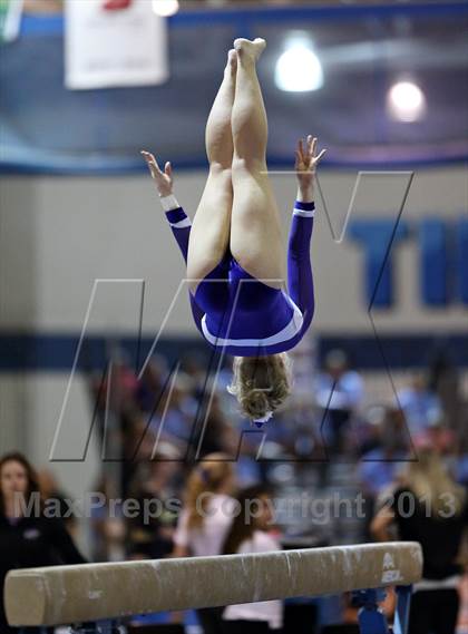 Thumbnail 3 in CHSAA 5A State Gymnastics Championships photogallery.