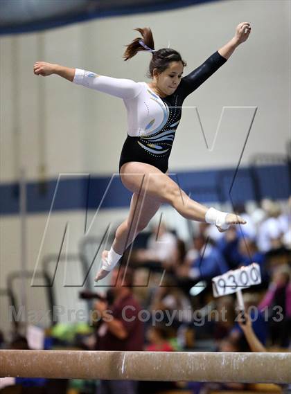 Thumbnail 3 in CHSAA 5A State Gymnastics Championships photogallery.