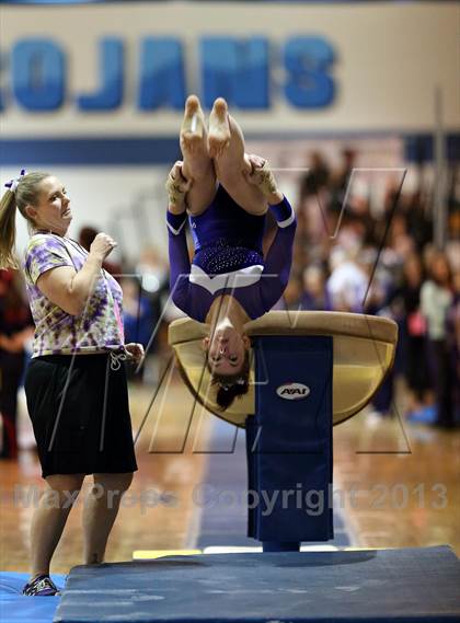 Thumbnail 3 in CHSAA 5A State Gymnastics Championships photogallery.