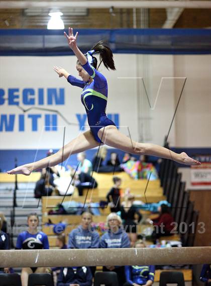 Thumbnail 3 in CHSAA 5A State Gymnastics Championships photogallery.