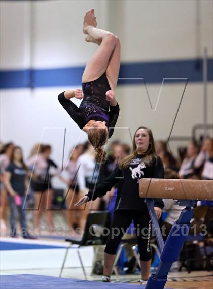 Thumbnail 1 in CHSAA 5A State Gymnastics Championships photogallery.