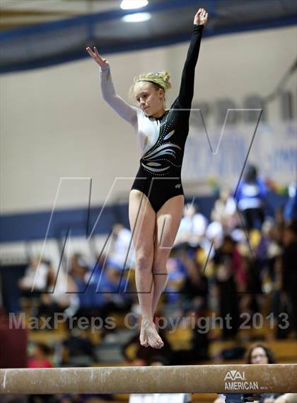 Thumbnail 2 in CHSAA 5A State Gymnastics Championships photogallery.
