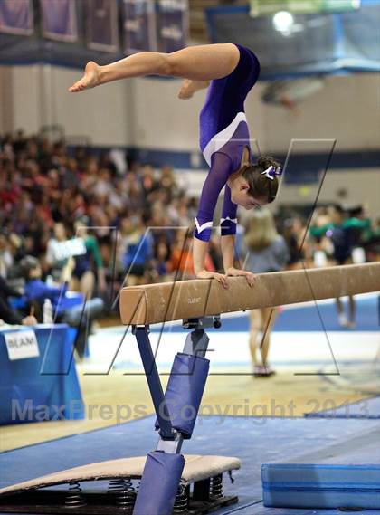 Thumbnail 1 in CHSAA 5A State Gymnastics Championships photogallery.