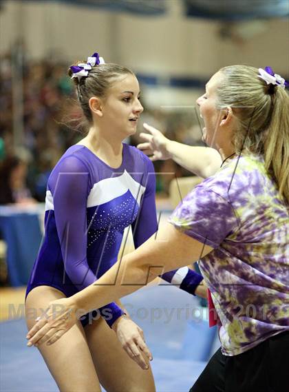 Thumbnail 3 in CHSAA 5A State Gymnastics Championships photogallery.