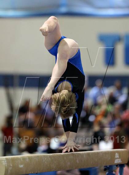 Thumbnail 3 in CHSAA 5A State Gymnastics Championships photogallery.