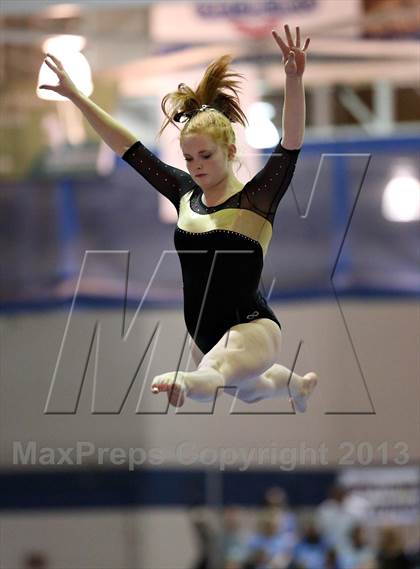 Thumbnail 3 in CHSAA 5A State Gymnastics Championships photogallery.