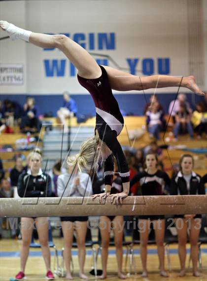 Thumbnail 1 in CHSAA 5A State Gymnastics Championships photogallery.