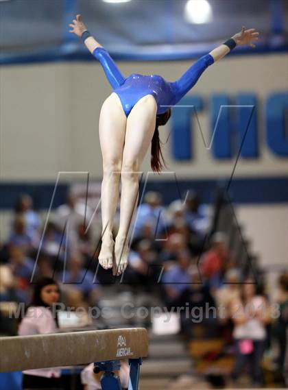 Thumbnail 3 in CHSAA 5A State Gymnastics Championships photogallery.