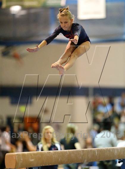Thumbnail 1 in CHSAA 5A State Gymnastics Championships photogallery.
