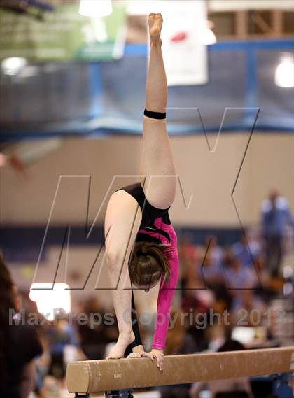 Thumbnail 2 in CHSAA 5A State Gymnastics Championships photogallery.