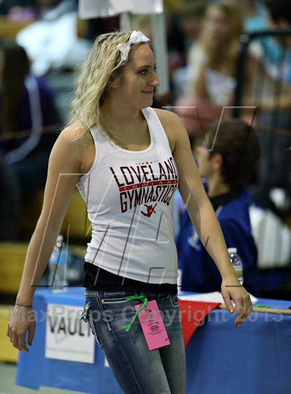 Thumbnail 3 in CHSAA 5A State Gymnastics Championships photogallery.