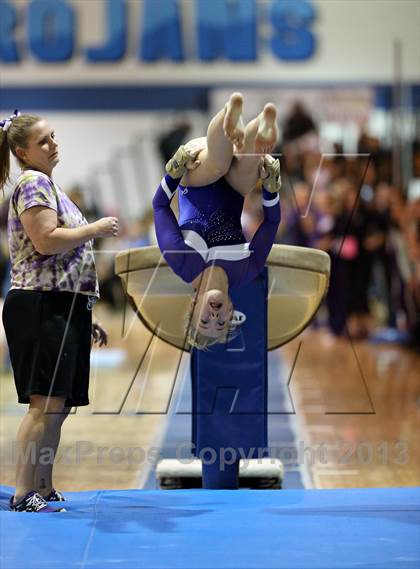 Thumbnail 3 in CHSAA 5A State Gymnastics Championships photogallery.