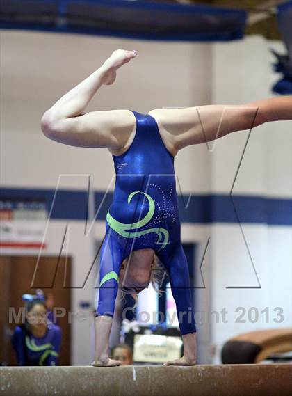 Thumbnail 3 in CHSAA 5A State Gymnastics Championships photogallery.