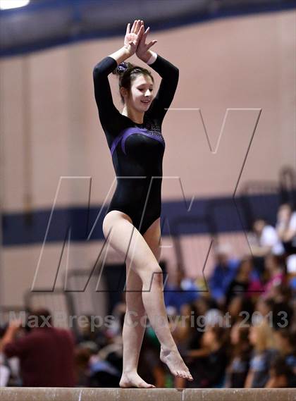 Thumbnail 1 in CHSAA 5A State Gymnastics Championships photogallery.