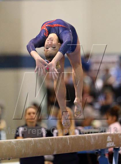 Thumbnail 1 in CHSAA 5A State Gymnastics Championships photogallery.