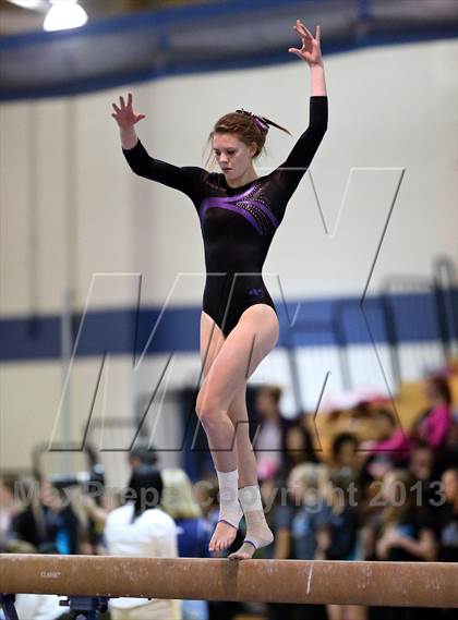 Thumbnail 3 in CHSAA 5A State Gymnastics Championships photogallery.