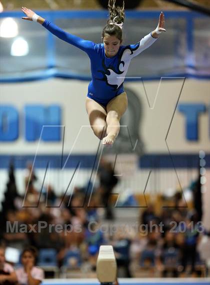 Thumbnail 2 in CHSAA 5A State Gymnastics Championships photogallery.