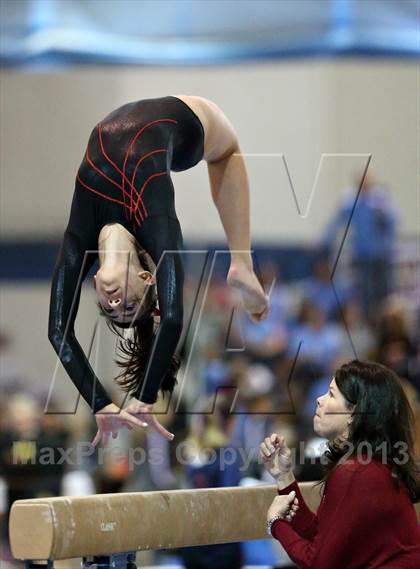 Thumbnail 3 in CHSAA 5A State Gymnastics Championships photogallery.