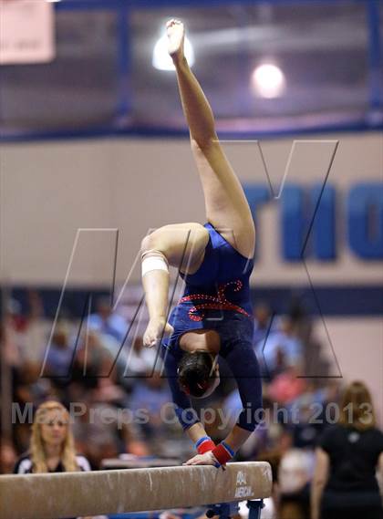 Thumbnail 3 in CHSAA 5A State Gymnastics Championships photogallery.