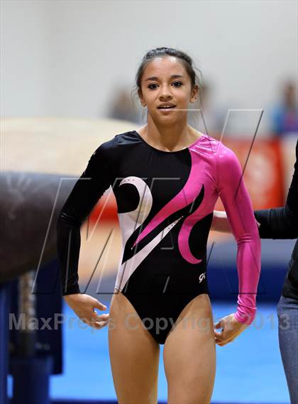 Thumbnail 3 in CHSAA 5A State Gymnastics Championships photogallery.
