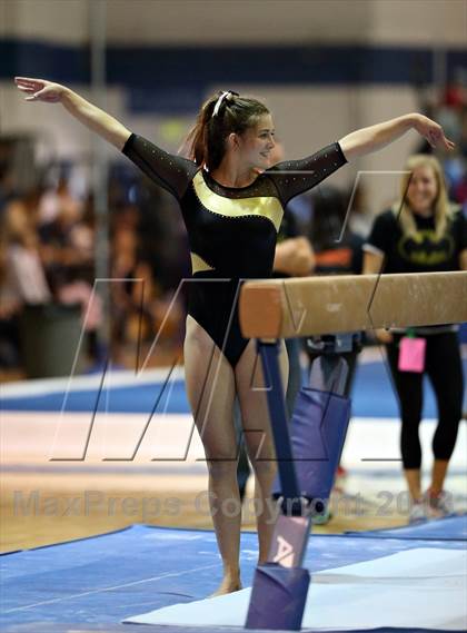 Thumbnail 3 in CHSAA 5A State Gymnastics Championships photogallery.