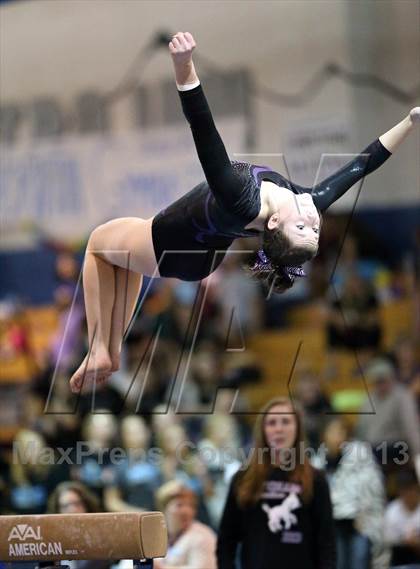 Thumbnail 3 in CHSAA 5A State Gymnastics Championships photogallery.