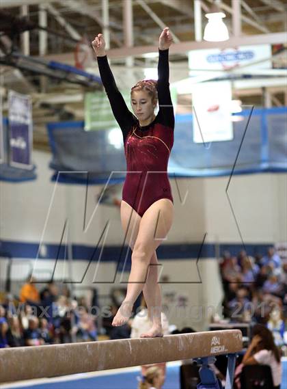 Thumbnail 1 in CHSAA 5A State Gymnastics Championships photogallery.