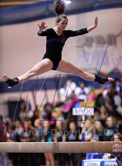 Thumbnail 1 in CHSAA 5A State Gymnastics Championships photogallery.