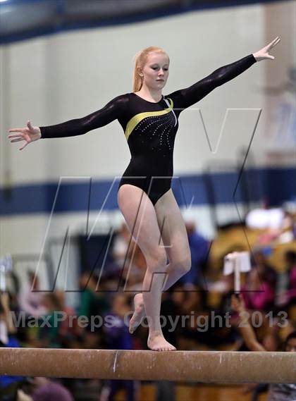 Thumbnail 3 in CHSAA 5A State Gymnastics Championships photogallery.