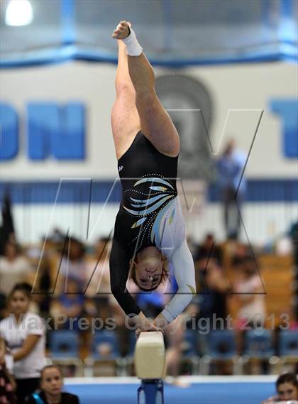 Thumbnail 1 in CHSAA 5A State Gymnastics Championships photogallery.