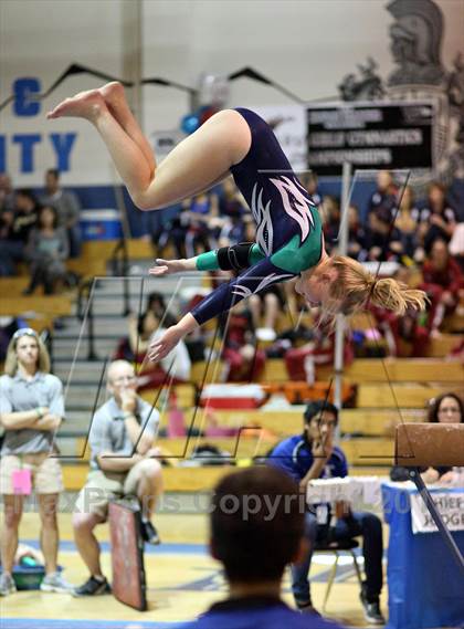 Thumbnail 1 in CHSAA 5A State Gymnastics Championships photogallery.