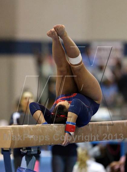Thumbnail 2 in CHSAA 5A State Gymnastics Championships photogallery.