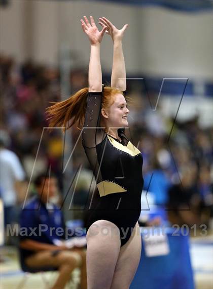 Thumbnail 3 in CHSAA 5A State Gymnastics Championships photogallery.