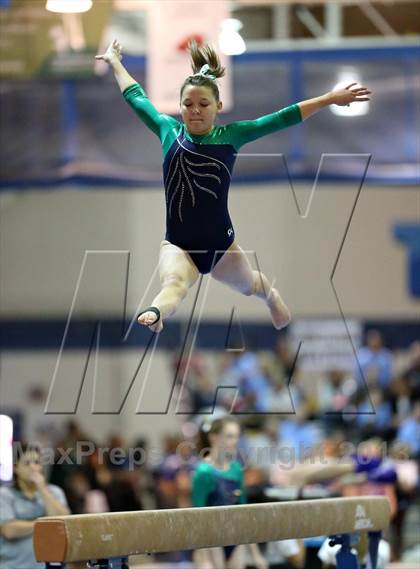 Thumbnail 1 in CHSAA 5A State Gymnastics Championships photogallery.