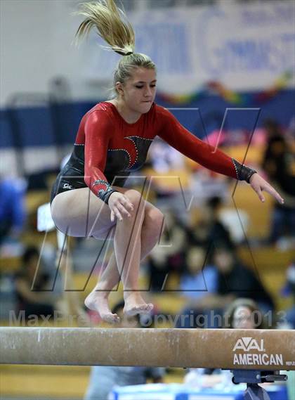 Thumbnail 3 in CHSAA 5A State Gymnastics Championships photogallery.