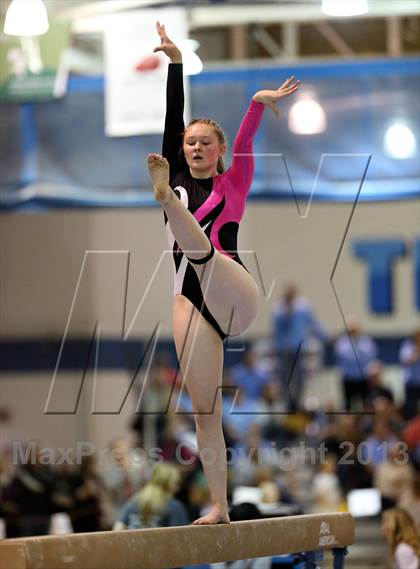 Thumbnail 1 in CHSAA 5A State Gymnastics Championships photogallery.