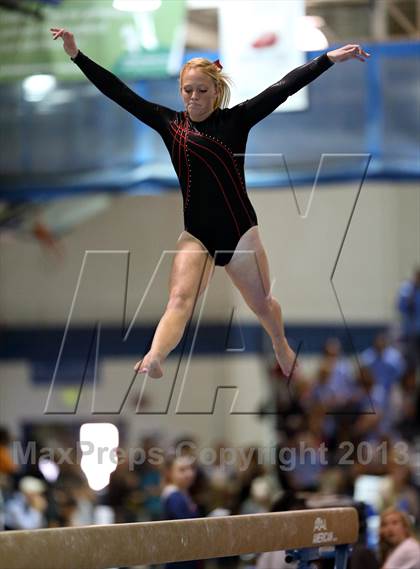 Thumbnail 2 in CHSAA 5A State Gymnastics Championships photogallery.