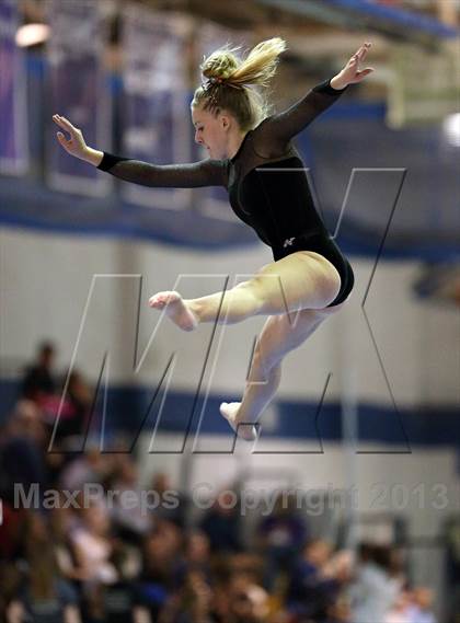 Thumbnail 2 in CHSAA 5A State Gymnastics Championships photogallery.