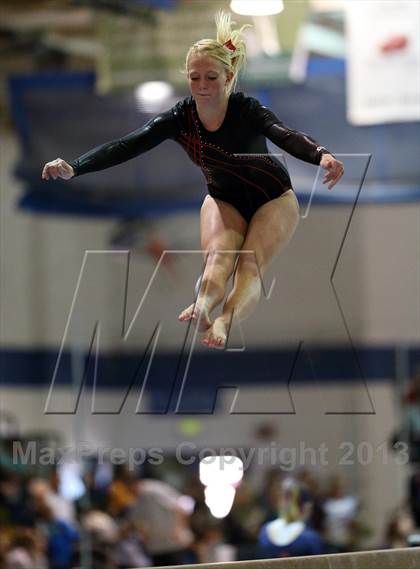 Thumbnail 3 in CHSAA 5A State Gymnastics Championships photogallery.