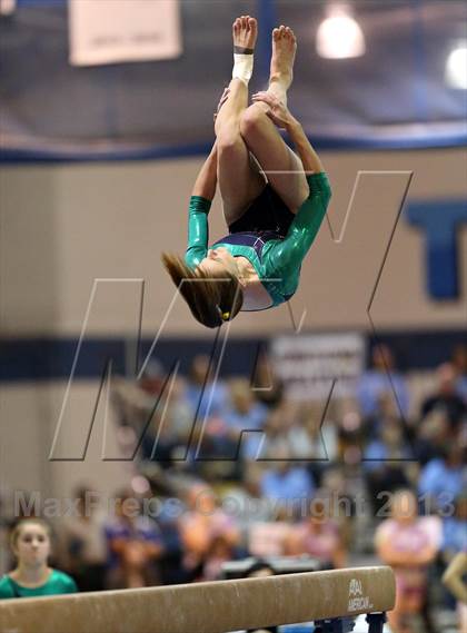 Thumbnail 1 in CHSAA 5A State Gymnastics Championships photogallery.