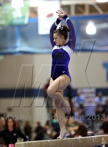 Thumbnail 3 in CHSAA 5A State Gymnastics Championships photogallery.