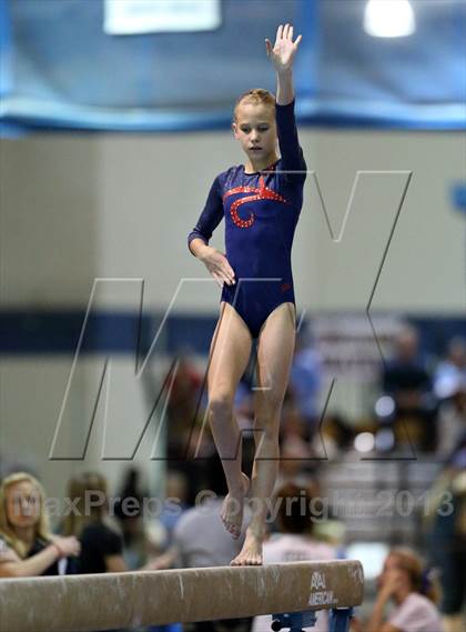 Thumbnail 2 in CHSAA 5A State Gymnastics Championships photogallery.