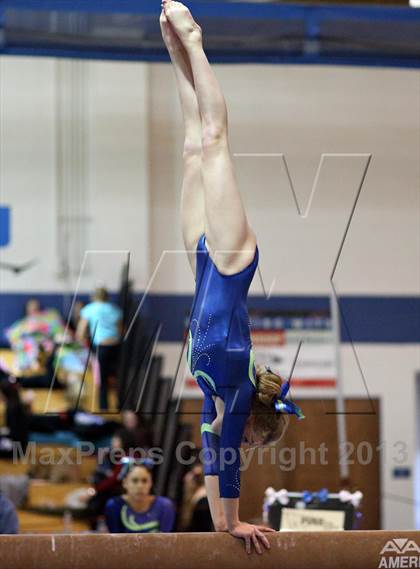 Thumbnail 3 in CHSAA 5A State Gymnastics Championships photogallery.