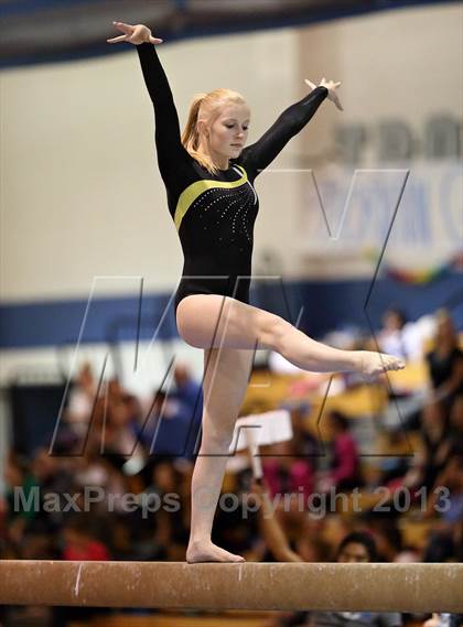 Thumbnail 1 in CHSAA 5A State Gymnastics Championships photogallery.