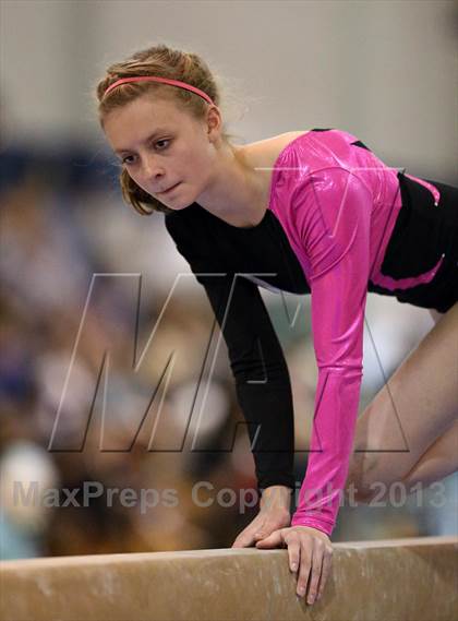 Thumbnail 2 in CHSAA 5A State Gymnastics Championships photogallery.