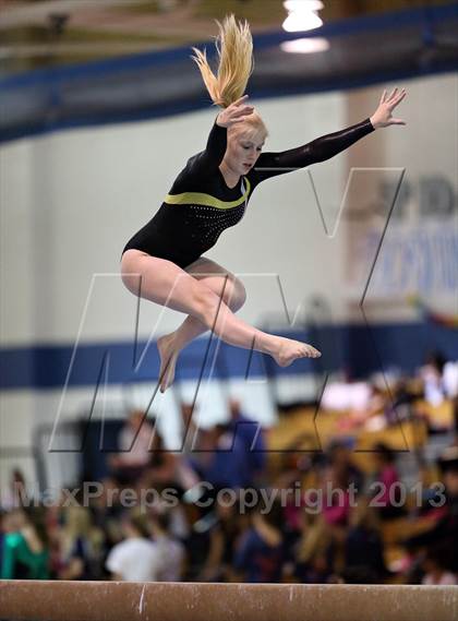 Thumbnail 1 in CHSAA 5A State Gymnastics Championships photogallery.