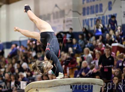 Thumbnail 3 in CHSAA 5A State Gymnastics Championships photogallery.